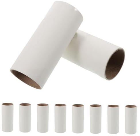 FRCOLOR 10pezzi Rullo Antipelucchi Da Viaggio Mini Di Rulli Adesivi Per Peli Di Cani e Gatti Di Ricarica Per Rimozione Di Peli Polvere e Detriti