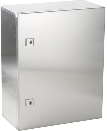 TRU COMPONENTS TC-SS504020 Quadro elettrico 400 x 500 x 200 Acciaio inox Grigio luminescente 1 pz.
