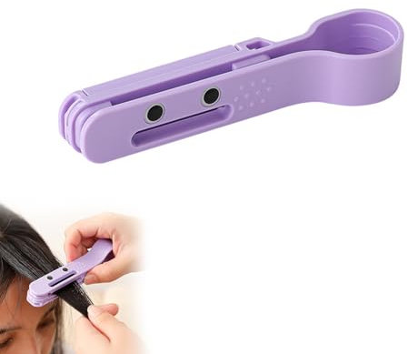 Hair Cutting Tool & Split End Remover – Split End Trimmer & Fringe Cutting Tool, DIY Precision Scissors for Hair Cutting for Home Use, Trims Bangs, Layers & Split Ends Easily