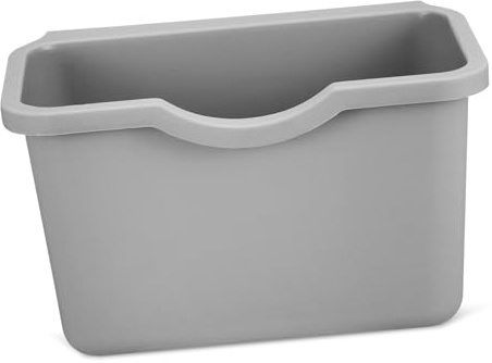 ANDRESLAD Cubo de Basura Colgante para Cocina Pequeño Contenedor Compost Resistente y Compacto Ahorro de Espacio para Residuos Domésticos Uso Encimera o Puerta de Armario