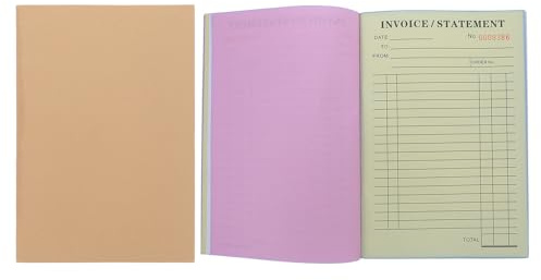Kisangel Formulaires de bons de travail pour la maintenance 2pcs - 21 cm x 14,5 cm - Papier 60 feuilles - Carnet de factures de service - Adapté aux travaux de réparation automobile