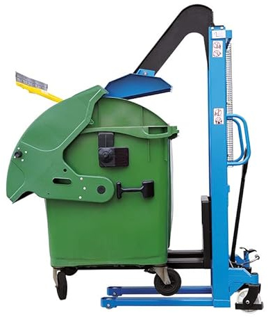 Hochhubwagen Handhubwagen Stapler mit Müllpresse RP-CH-1516+RP-CH-00011