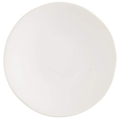 Fortessa Vitraluxe Dinnerware Heirloom Matte Finish Bread & Butter Plate 6.25-Inch, Linen, Set of 4