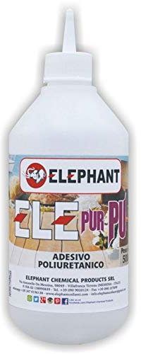 Colla poliuretanica ELEPUR PU monocomponente reticolante Flacone da 500gr