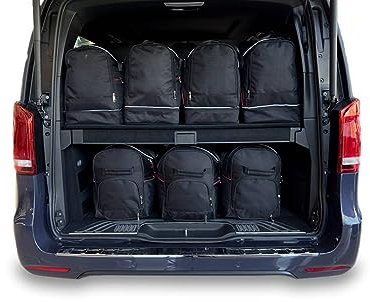 KJUST Kofferraumtaschen 7 stk kompatibel mit MERCEDES-BENZ EQV LONG W447 A2 2020+