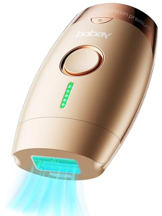 BoBay IPL Laser Hair Removal Device for Women and Men, 5 Energy Levels, Permanent Hair Removal Machine, 999,990 Flashes, At-Home Use Laser Hair Removal for Armpits Body, Hair Removal Laser for Women