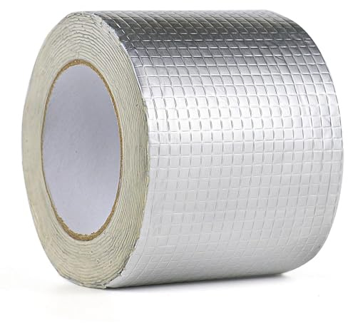 Shalwinn Super Butylband Wasserdichtes Klebeband (5cm x 5m),Hochwertiges Bitumenband selbstklebend Dichtband Klebeband Wasserdicht Unterwasser Klebeband Abdichtungsband Vielseitiger Einsatz