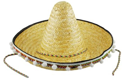 Handgefertigter Sombrero-Hut aus Mexikanern, klein bis groß, für spanische Feiertage, Mexikaner, Partyhut