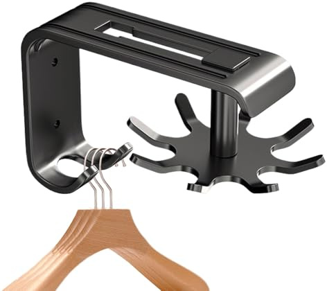 Ganchos para colgar utensilios de cocina,Ganchos giratorios para utensilios de cocina | Estante para utensilios con gancho autoadhesivo,Colgador de pared con ganchos, organizador de utensilios de coci