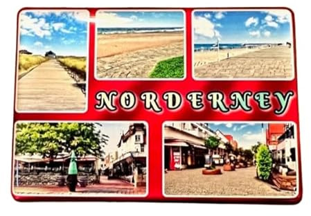 Norderney Nordsee Deutschland, Norderney Kühlschrankmagnet, Norderney Souvenir, Norderney Reiseandenken, Norderney Deutschland Nordsee