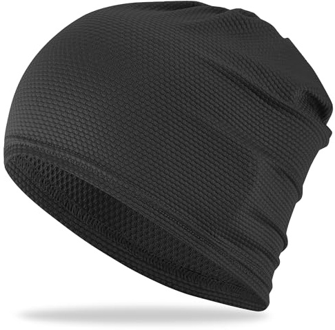 choshion Cooling Skull Caps for Men Women Thin Breathable Mesh Beanie