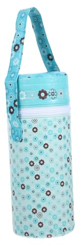 Gogogmee Tragbarer Flaschenwärmer für Unterwegs aus PVC, Isoliert, Robust | Babyflaschen Warmhalter, Milchflasche Tasche, Fläschchenwärmer Unterwegs