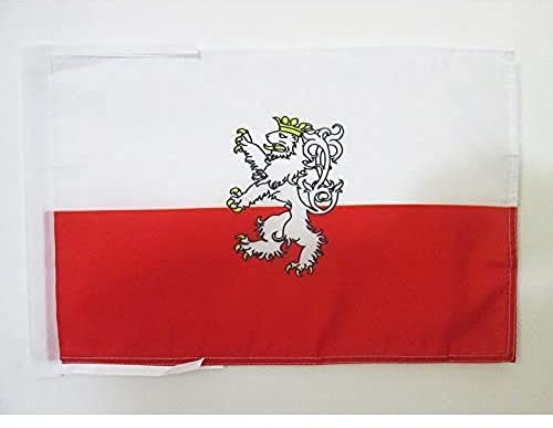 AZ Flag Bohemisk flagga 45 x 30 cm - Böhmen PAVILLON 30 x 45 cm hög kvalitet