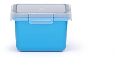 Valira Porta alimentos - Contenedor hermético de 0,4 L hecho en España, color azul