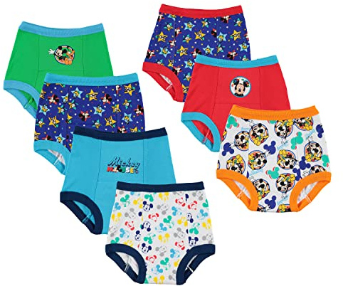Musse Pigg potträning byxor, Musse Pigg-träning 7-pack, 4 År