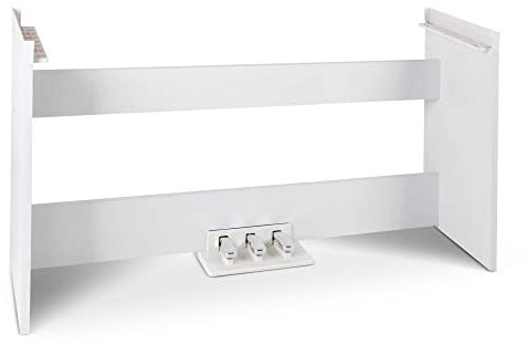 Steinmayer STP-60 WM (Stagepiano-Ständer für P-60, mit 3-Pedalen, Maße: 68,5 x 132 x 34 cm) weiß