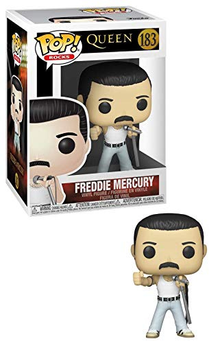 Funko Pop! Rocks: Queen - Freddie Mercury Radio Gaga - Vinyl-Sammelfigur - Geschenkidee - Offizielle Handelswaren - Spielzeug Für Kinder und Erwachsene - Music Fans - Modellfigur Für Sammler