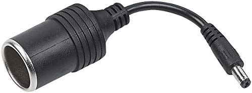 revolt 12 Volt Adapter: Adapter Hohlstecker (5,5mm x 2,1mm) auf 12-V-Zigarettenanzünder-Buchse (12V Hohlstecker, Rundstecker 12V, DC)