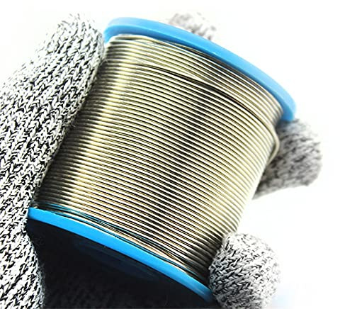 Temhyu Shuxiang-Lötdraht Lötdraht mit niedriger Temperatur, SN42%, BI58%, 0,3/0,4/0,5/0,6 mm / 0,8 mm, bleifrei Gute Korrosionsbeständigkeit (Diameter : 0.6mm)
