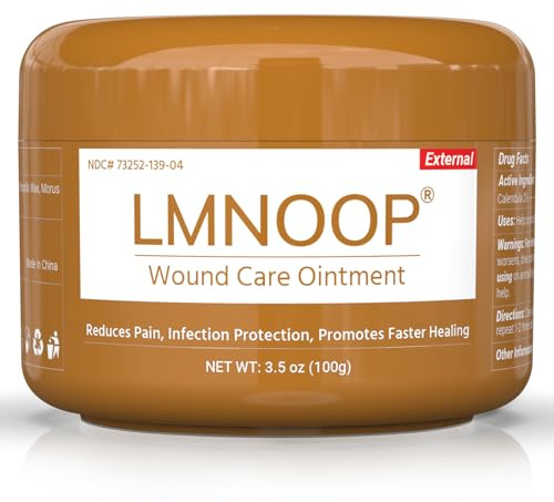 LMNOOP® Dekubitus-Creme, Wundheilungssalbe, Hautreparaturbehandlung, Infektionsschutz, Erste-Hilfe-Salbe für Dekubitus