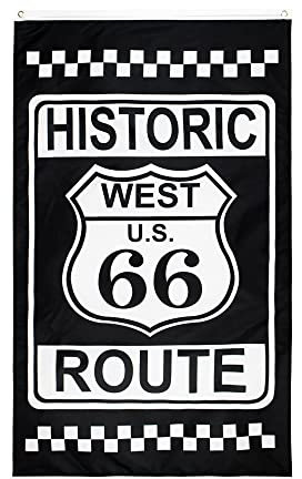 Flagge Flaggen 90 x 150 cm westliche US-Route 66-Flagge