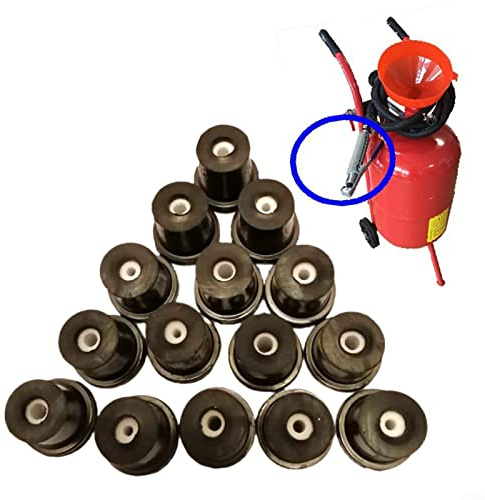10 ugelli per sabbiatrice da 2 a 3,5 mm per serbatoi di sabbiatura da 5 galloni (3 mm)