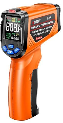 FROON Kitchen Thermometer Industrial High-Precision Thermometer Non-Contact Water and Oil Temperature Gun Handheld Infrared Thermometer for Commercial for Cooking