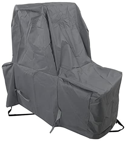 XHTLLO Grillabdeckung, 47.6 X 20.5 X 39.4in Wasserdicht und Staubabweisend Großer Grillabdeckung Im Außenbereich, Grüner Grillabdeckung mitSchrauben