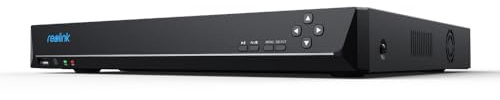 Reolink NVS36 NVR 4K UltraHD Registratore (RLN36) – 36 Canali, Supporto AI, HDMI, 48TB Max Storage