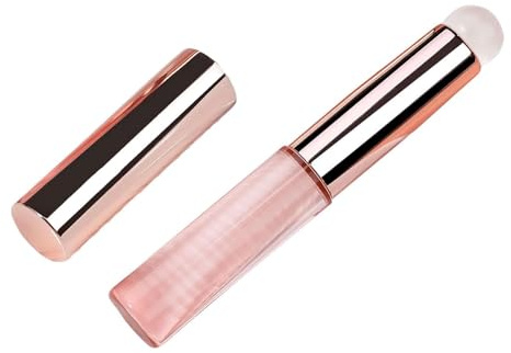 Unghie Art Brush Silicone Nail Tool Silicone Labbra Pennello Trucco Pennello Testa Rotonda Nail Pennello Manicure Strumento Per Le Donne