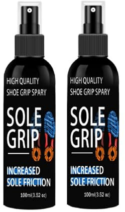Genikeer Sports Shoe Grip Spray, 200ml Shoe Traction Spray, Grip Spritz Basketball Shoe Spray, Non Slip Shoe Sole Spray, Shoe Sole Grip Spray To Improved Traction For Sneaker, Basketball Shoes