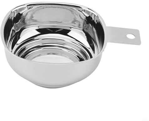 Embudo cuadrado reutilizable diseñado para verter fácilmente en tarros y recipientes hecho de metal apto para alimentos (plateado)