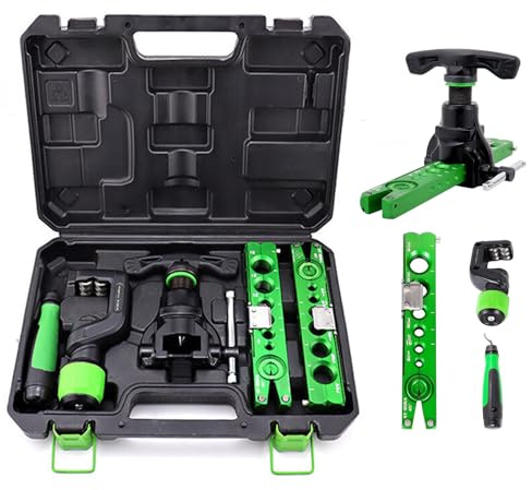 Bördelgerät Klimaanlage,5 in 1 Kit Bördelwerkzeuge für 1/4-3/4 und 6-19mm
