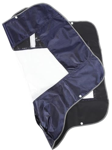 CALLARON Rollerabdeckung Schutz aus Oxford Klappbare und Stoff Pvc Wasserfest Verschleißfester Leicht Navy für Geeignet Scooter Elektromobile und Mobility für Innen