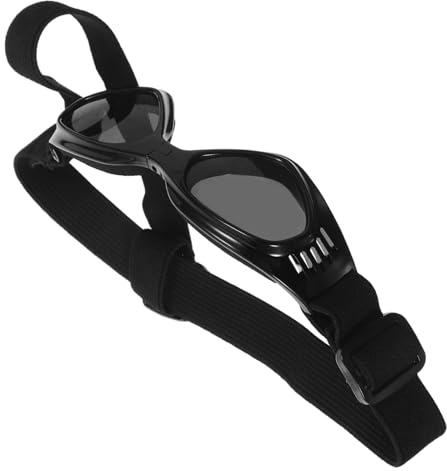 BESPORTBLE Haustier Sonnenbrille Hundebrille klein Schutzbrille für kleine Hunde Brille für Haustier Hundebrille für kleine Hunde Katzen-Sonnenbrille Plastik Schwarz