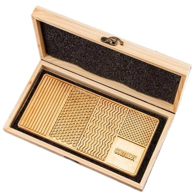 Stampo per ghiaccio in ottone personalizzato - Vassoio di design personalizzato per la macchina del ghiaccio, timbro trasparente per cocktail, stampo per cubetti di whisky e bourbon per bar, accessori