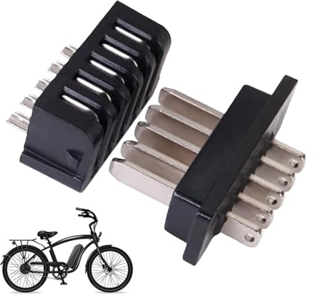 Générique Connettore Di Scarica di Alimentazione - Bocca Di 2X con 5 Pin - Sostituzione del Connettore di Alimentazione Di La, Candela Alloggiamento Per Fornirli