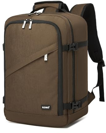 Kono Ryanair Cabin Bags 40x25x20 Underseat Carry on Travel Backpack | Cabin Size Hand Luggage Bag, Water Resistant, Casual Daypack for Easyjet, Carry on Bag for Business Weekend Trip Men Women