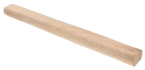 jojofuny Manche de Hache en Bois Carré 395 CM Manche de Remplacement pour Marteau et Outils Agricoles Bois Naturel Robuste Poignée Confortable pour Usage Extérieur et Jardinage