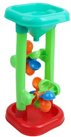 Water Wheel Tower Toy - Sand And Water Mixing Toy, Creative Rotating Windmill Sandbox Game, For Outdoor Activities Games Swimming Outside Entertainment