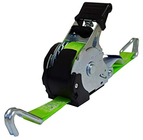 SHZ 2 x Automatik Spanngurt/Automatischer Zurrgurt 3,5m x 25mm 340daN selbstaufrollend (2x49)