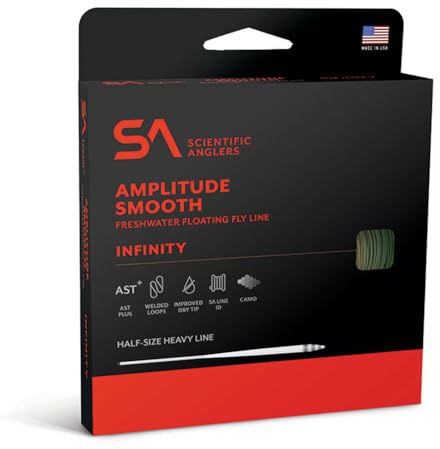 Scientific Anglers SA Amplitude Smooth Infinity Taper, CAMO, WF-5-F