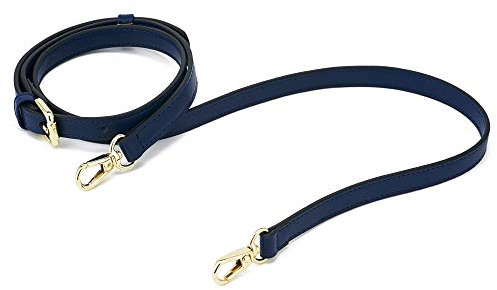 Frauen Leder Schulterriemen Trageriemen,Tasche Schultergurte Gurt Riemen für Geldbörse Handtaschen,verstellbare Ersatz Crossbody Bag Strap Tragegurt Umhängegurt (blau)