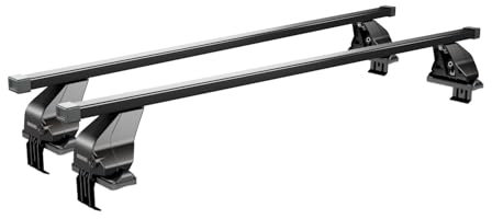 Barre portatutto Omega in acciaio compatibile con MAZDA Cx-3 5 porte anno dal 2015 in poi con tetto liscio