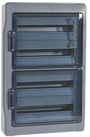 601988 Legrand Coffret Plexo3 étanche Ip65-4 Rangées 18 Modules - Embouts à Perforation Directe Non Montés