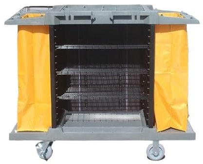 Hotel-Wäschewagen, Mehrzweck-Servicewagen, Hotel-Gästezimmer-Arbeitswagen, Zimmer-Mundwagen, Handschub-Sammelwagen, Reinigungswagen(B-3 Layers)