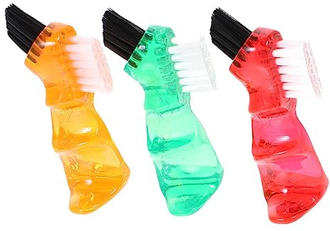 KOMBIUDA 6pièces Brosse à Dentier Double Tête Pour Nettoyage Pratique Des Prothèses Dentaires