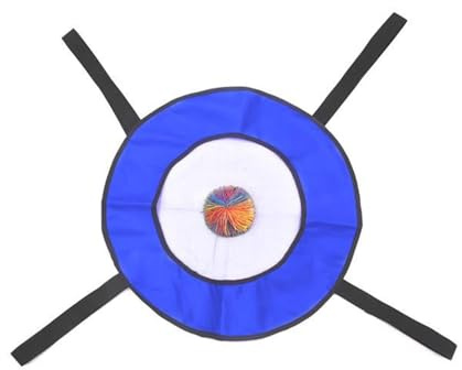 Asukohu Borsa a rete per bambini Toy Catch Game Lawns Interactive Toss and Fang Sport Tailgating Roundnet Outdoor Bouncy Children Hand Eye Coordination