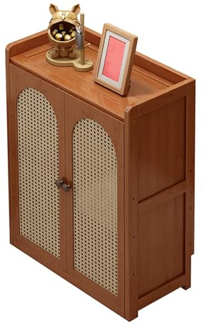 Cache-Radiateur En Bambou, Meuble Chauffage Au Sol Armoire De Rangement, Pour Salon Cuisine Salle De Bain Chauffage Décor(X-Large)