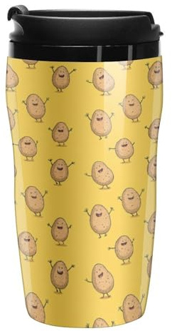 Cute Potatoes Cute Coffee Cup Reusable Travel Mug Insulated Coffee Tumbler for Outdoor